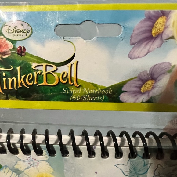 Disney Tinkerbell Fairies Mini Spiral Notebook 2009 New Sealed - Picture 12 of 16